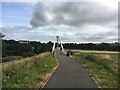 The approach to Navvies Bridge