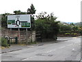 A465 and A4048 directions sign, Llwyn Helyg, Tredegar