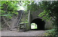 Tunnel and steps, Gilwern Aqueduct