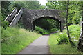 Road bridge & former Gilwern Railway Station