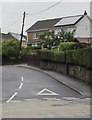 Rooftop solar panels, Brynbach Street, Ashvale, Tredegar