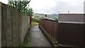 Footpath between Heol Tyn-y-Waun and Heol-yr-Ysgol 2019-7-20