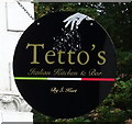 Sign for Tetto