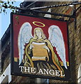 Sign for the Angel, Waltham Abbey