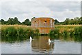 SU2199 : Swan Upping by the pillbox - II by Philip Pankhurst