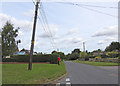 Telegraph pole under pressure in Tostock Street