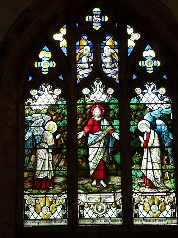 Stained glass window, Glascwm © Philip Halling :: Geograph Britain and ...