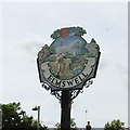 Elmswell village sign (detail)