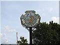 Elmswell village sign (detail)