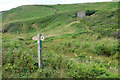 Coast path above Caer Bwdy Bay