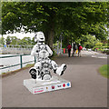 NH6644 : Oor Wullie, Cavell Gardens by Craig Wallace