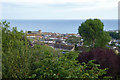 Sea view over Lyme Regis