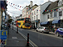 SY3492 : X51 bus, Broad Street, Lyme Regis by Robin Webster
