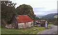 Rural buildings, looking up the Loughor valley