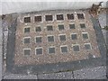 Pavement light on Holyhead Road, Bangor