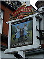 Sign for the Jolly Butchers, Enfield