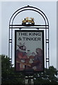 Sign for the King and Tinker public house 