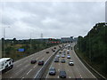 M25 anti-clockwise near Junction 25