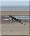 Groyne on Ffrith Beach