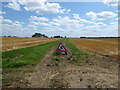 Public footpath near Littleworth