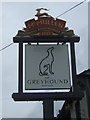 Sign for the Greyhound, Bengeo, Hertford