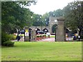 Gateway to West Road Cemetery and Crematorium