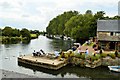 The view upstream from Halfpenny Bridge, Lechlade