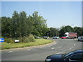 A650 roundabout at Bowling Back Lane