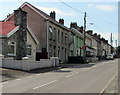 Houses alongside the B4459, Pencader