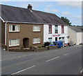 House and shop alongside the B4459 in Pencader