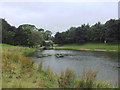 Ornamental pond in Tupgill Park