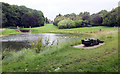 Ornamental pond in Tupgill Park