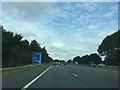 M6 signage - northbound