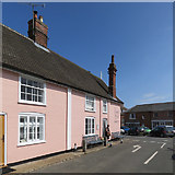 TM4249 : Orford: Suffolk pink and a blue sky by John Sutton