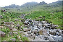 NY2109 : Lingmell Beck headwaters by Stephen McKay