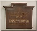 SO5509 : War memorial from Bells Grammar School by Helen Steed