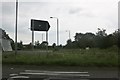 The B4035 entering Evesham