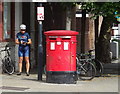 Double aperture Elizabeth II postbox on High Road, Willesden