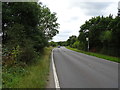 Bus stop on the A4147