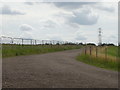 Track to the Hertfordshire Showground 