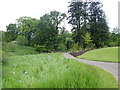 Path to the woodlands at Aberglasney