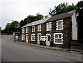 ST1597 : Row of three stone houses, The Square, Glan-y-nant, Pengam by Jaggery