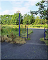 Path onto Forth and Clyde Canal at Dalmuir