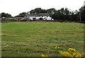 Farm buildings near Pengam railway station