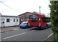 X4 bus, Sycamore Avenue, Tredegar