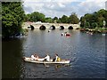 SP2054 : Tourists in rowing boats in Stratford by Philip Halling