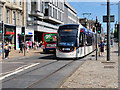 NT2573 : Tram on Princes Street by David Dixon
