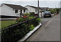 SN3041 : Bungalows alongside the B4333, Adpar, Ceredigion by Jaggery