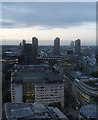 View of the Barbican Towers from the Golden Gallery of St. Paul