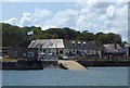 SX4553 : The Edgcumbe Arms, Cremyll from the Tamar by Rob Farrow